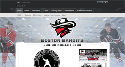 Desktop Screenshot of bostonjuniorbandits.com