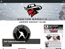 Tablet Screenshot of bostonjuniorbandits.com